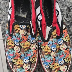 Pokémon Multicolor Character Slip-Ons
